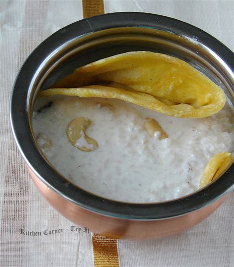 Kerala Sweet Payasam Boli