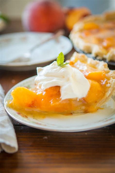 Peach Jello Pie With Graham Cracker Crust