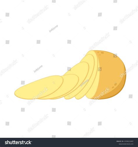 Potatoes Vector Illustration Isolated White Background Stock Vector Royalty Free 2159211047