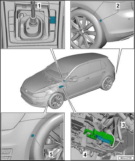 Volkswagen Golf Service Repair Manual Assembly Overview Park