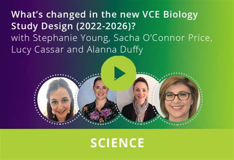 Whats Changed In The New VCE Biology Study Design 2022 2026 Jacaranda