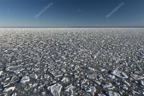 Vista Panor Mica De T Mpanos De Hielo Borde Del Paquete De Hielo