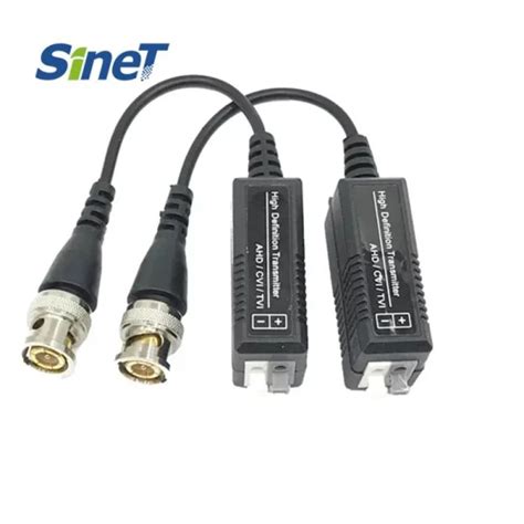 Cctv Coaxial Hd Twisted Pair Video Transmitter 4k Balun 8mp Balun Connector Hd Tvi Balun