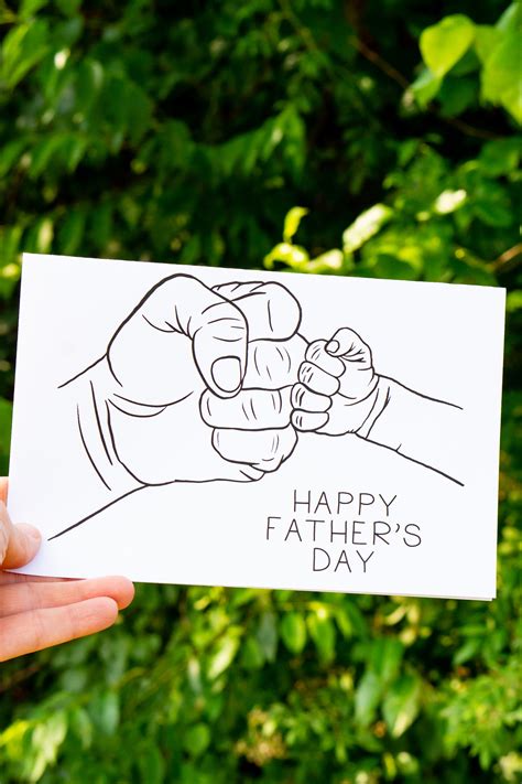 Happy Fathers Day Printable Cards 1 9 Mom Envy