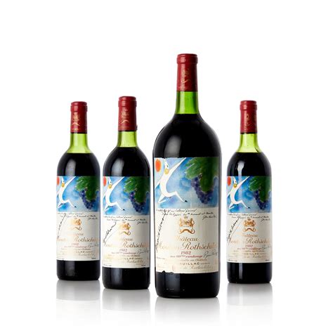 Château Mouton Rothschild 1982 12 Bt Vine Finest And Rarest Wines