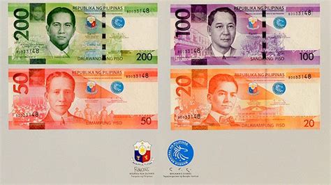 Look New Philippine Peso Bills With Dioknos Worm Looking Signature