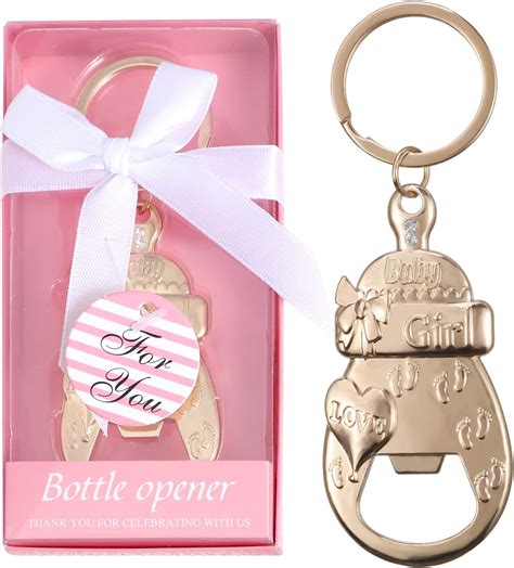 Amazon Phabbs Pink Baby Shower Bottle Opener Pcs Set For Girls