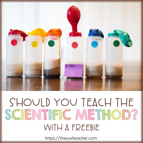 Should You Teach The Scientific Method The Owl Teacher