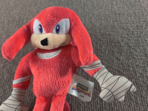 Mavin Sonic Boom Knuckles 8 Plush TOMY SEGA Sonic The Hedgehog