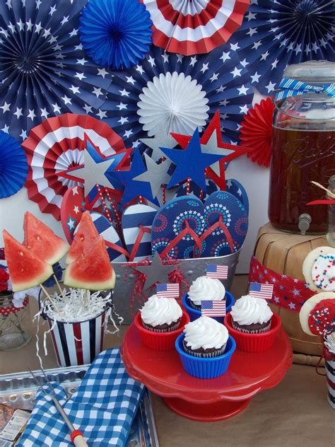 Patriotic Memorial Day Party Ideas Photo 3 Of 11 Catch My Party