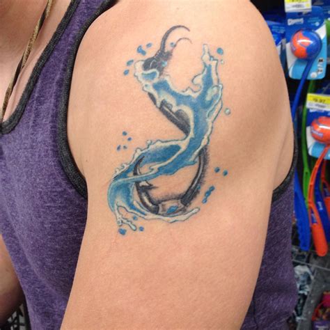 75 Cool Fish Hook Tattoo Ideas - Hooking Yourself with Ink Worth Designs