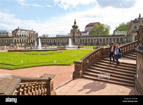 Zwinger In Dresden Germany Stock Photo Alamy