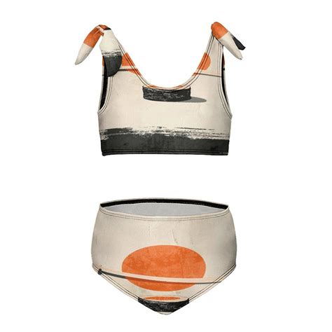 Sushi House Girl S Piece Bikini Set Beach Sport Swimsuit Swimwear Y Cm Walmart