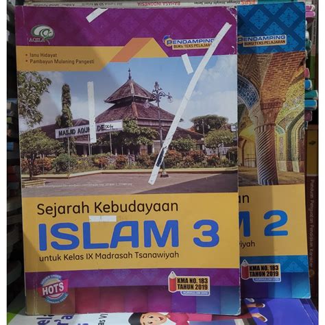 Jual Buku Bekas Erlangga Sejarah Kebudayaan Islam Kelas Dan Mts