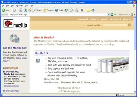 Download Mozilla Firefox Old Versions Minoperf