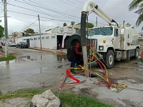 Capa Intensifica Limpieza Y Desazolve En Chetumal Tras Inundaciones