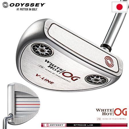 ODYSSEYキャロウェイゴルフ オデッセイ White Hot OG ホワイト ホットOG V LINE パター ダブルベント ストロークラボ シャフト装着 日本正規品 JYPERS