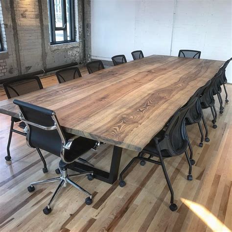 Ash Conference Room Table Finished And Delivered Thanks To A Great