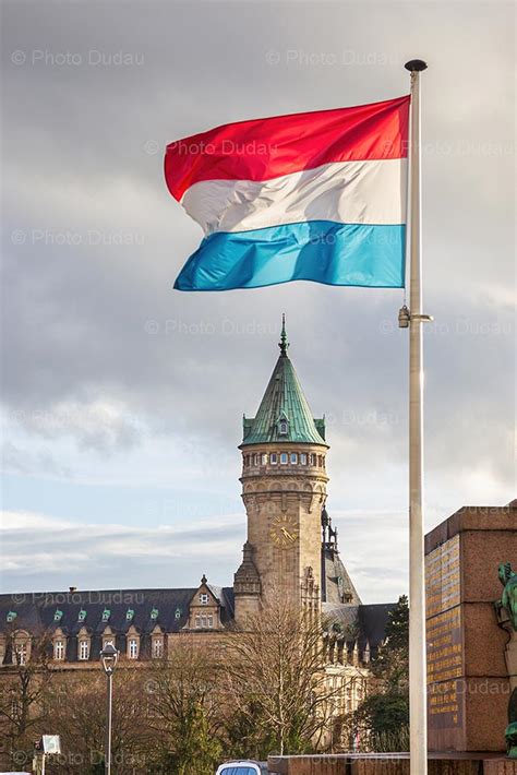 Luxembourg national flag – Stock Images Luxembourg