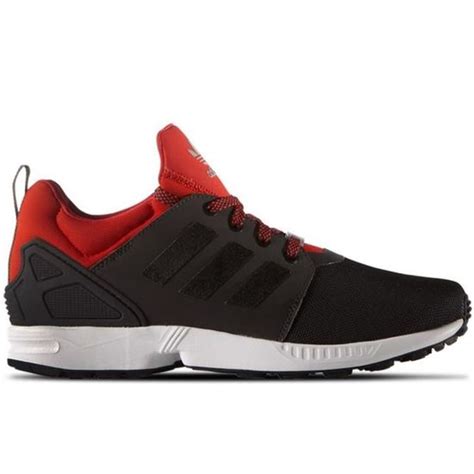 Chaussures De Running Adidas Zx Flux Nps Updt Homme Rouge Torsion