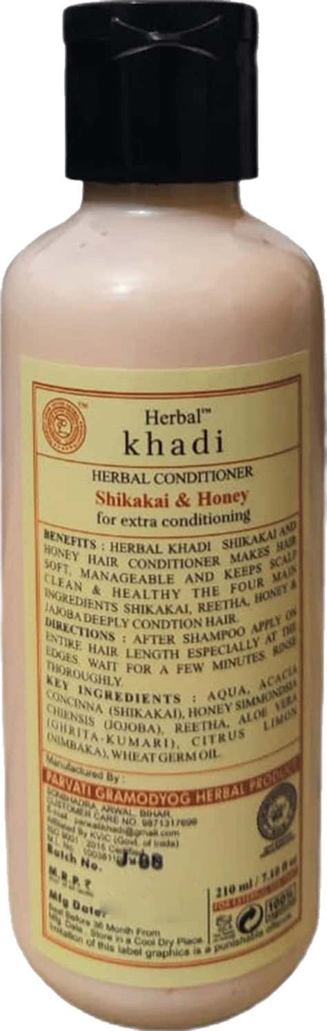 Buy Khadi Herbal Shikakai Honey Conditioner Sls Free Ml Online