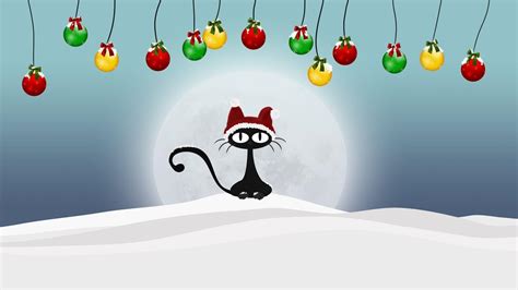 Cute Christmas Cat Wallpapers - Top Free Cute Christmas Cat Backgrounds ...