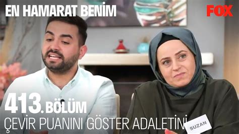 Ebru Hanım dan Kocaman Bir 3 Puan En Hamarat Benim 413 Bölüm YouTube