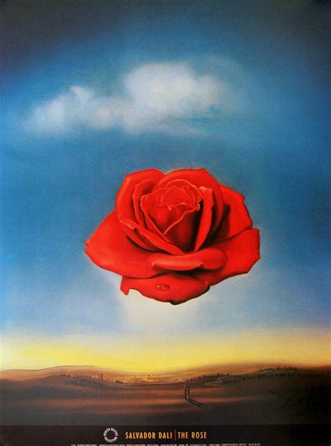 The Rose 1958 By Salvador Dali Classic Prints