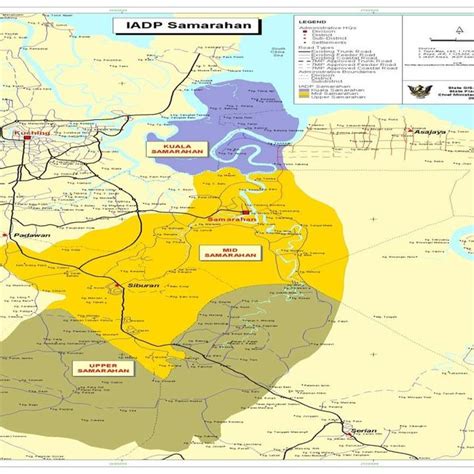 Map Of Samarahan Iadp Download Scientific Diagram