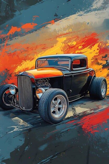Flaming Hot Rod Pictures