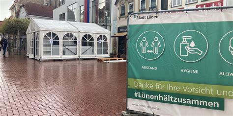 Lockerungen für Handel in Lünen ab Freitag Neues Testzentrum öffnet