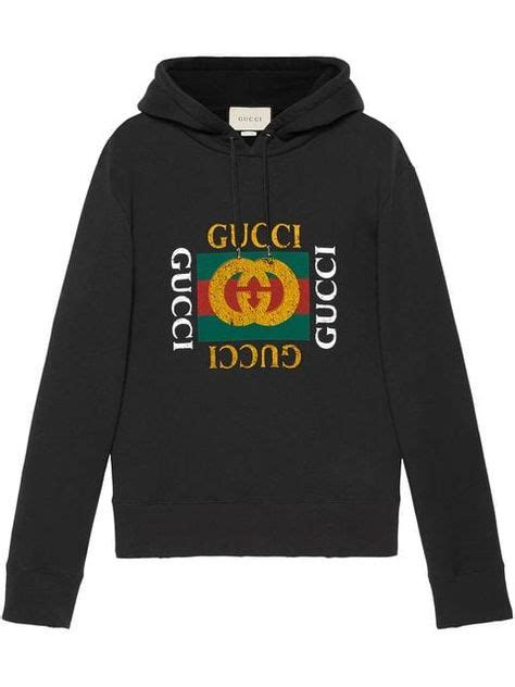 Gucci Cotton Sweatshirt With Gucci Logo Em 2019 Suéter Largo