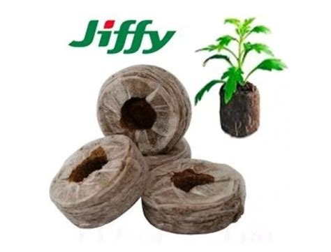 Торфяные таблетки со сфагновым мхом Jiffy-7 41мм для проращивания семян ...