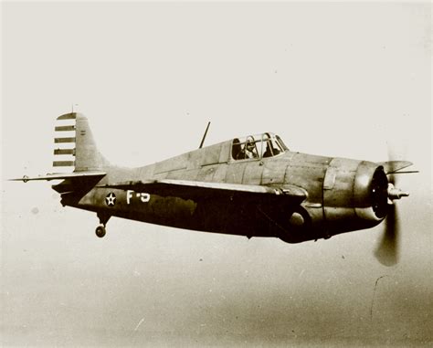 Asisbiz Grumman F4f 3 Wildcat Vf 5 In Flight February 1942 Nh 97493