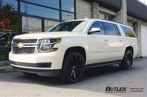 Chevrolet Suburban With 24in Black Rhino Traverse Wheels Exclusively From Butler Tires And