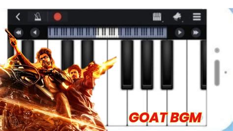 Goat Bgm The Greatest Of All Time Bgm Easy Piano Tutorial