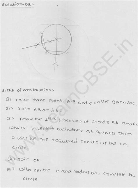 Rd Sharma Solutions Class 9 Maths Chapter 16 Circles 2021 Free Download Pdf