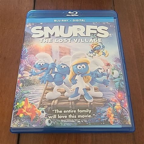 Smurfs The Lost Village Blu Ray W Slipcover Ebay