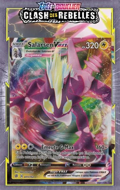 Salarsen Vmax Eb Clash Des Rebelles Carte Pokemon Neuve