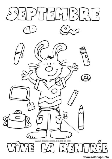 Coloriage Rentree Maternelle Jecolorie