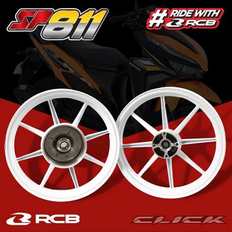 Jual Velg RCB SP 811 Palang 8 White Beat Vario Scopy Spacy Shopee