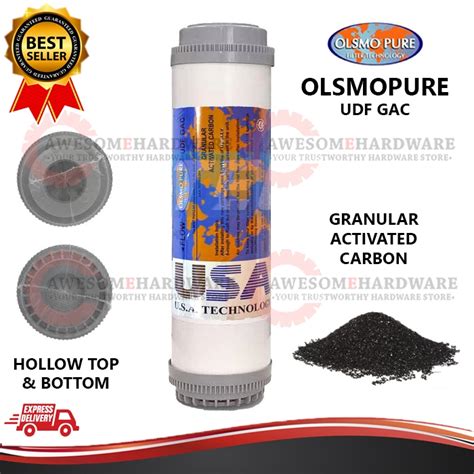 Olsmopure Usa Udf Gac Granular Activated Carbon Water Filter