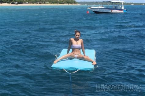 Bikini Model Asian Sara AI Enhanced Baring My Soul And 0121 Topaz Faceai Enhance 4x