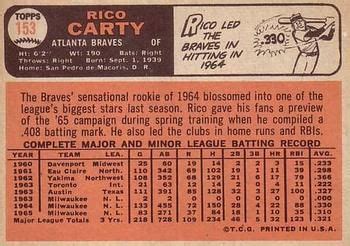 The Trading Card Database Topps Rico Carty Trading Card