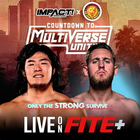 Countdown To Impact Wrestling NJPW Multiverse United Only The