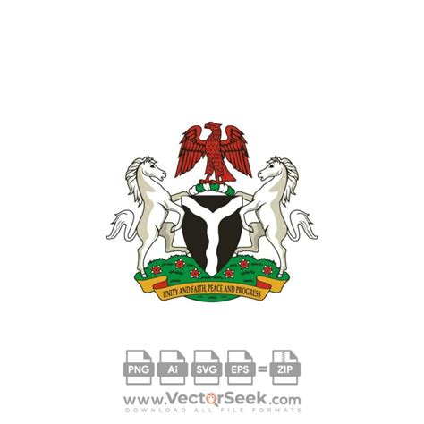 Coat of Arms of Nigeria Logo Vector - (.Ai .PNG .SVG .EPS Free Download)