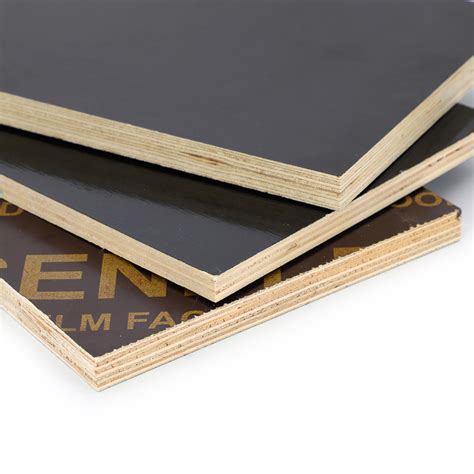 Linyi 18mm WBP Waterproof Black Brown Phenolic Plywood Film Faced