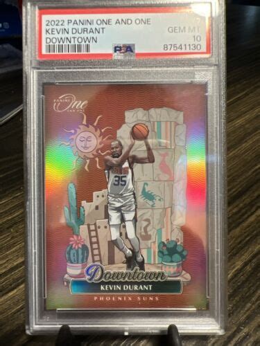 Panini One And One Kevin Durant Downtown Sp Psa Gem Mint