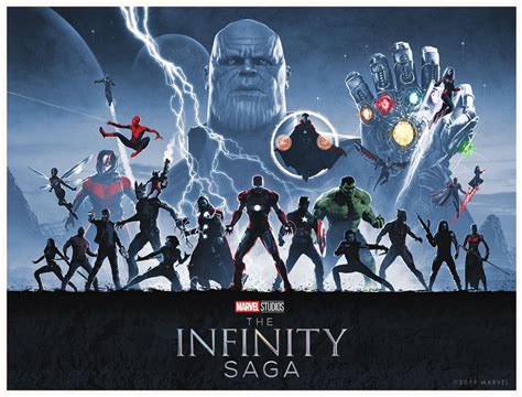 Tenemos El Póster Oficial De La Infinity Saga Del Mcu De Mar