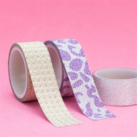 Simple DIY Glitter Tape Dispenser for Multiple Rolls - TheMamasGirls